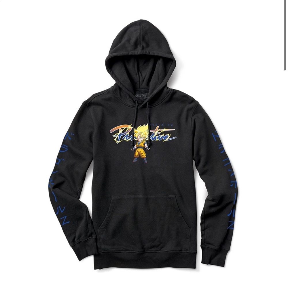 COPY - PRIMITIVE DRAGONBALL Z NUEVO GOKU SAIYAN HOODIE